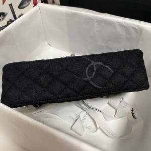 Chanel Denim Classic Flap Bag 25cm Gold Hardware Cruise Spring/Summer 2022 Collection - Image 5