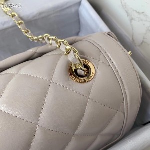 Chanel Flap Bag 24cm Calfskin Leather Gold Hardware Fall/Winter 2020 Collection - Image 4