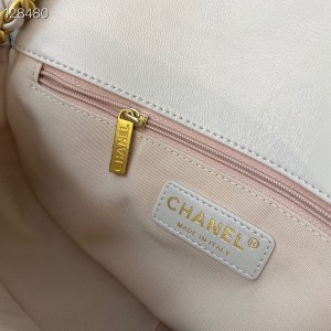 Chanel Flap Bag 25cm AS1977 Lambskin Leather Gold Hardware Fall/Winter 2020 Collection - Image 9