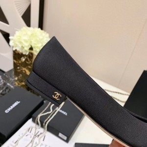 Chanel Flat Pumps Calfskin Leather Spring/Summer 2021 Collection - Image 4
