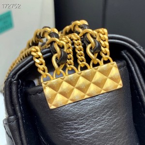 Chanel Jewel Woven Chain Flap Bag 16CM Lambskin Leather Hardware Fall/Winter 2020 Collection - Image 8