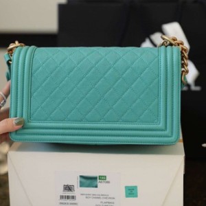 Chanel LeBoy Bag 25cm Caviar Leather Gold Hardware Spring/Summer 2020 Collection - Image 3