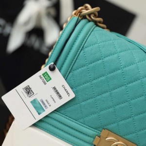 Chanel LeBoy Bag 25cm Caviar Leather Gold Hardware Spring/Summer 2020 Collection - Image 5