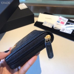 Chanel Leboy Zippy Wallet Gold Hardware Caviar Leather Fall/Winter 2020 Collection - Image 8