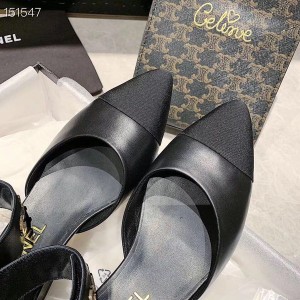 Chanel Mary Jane Flats Lambskin Leather Fall/Winter 2020 Collection - Image 4