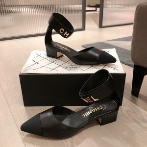 Chanel Mary Jane Flats Lambskin Leather Fall/Winter 2020 Collection - Image 5
