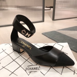 Chanel Mary Jane Flats Lambskin Leather Fall/Winter 2020 Collection - Image 8