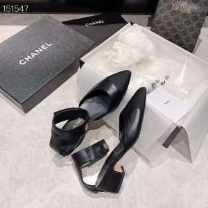 Chanel Mary Jane Flats Lambskin Leather Fall/Winter 2020 Collection - Image 8