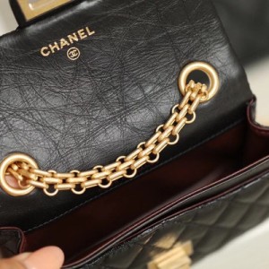 Chanel Mini 2.55 Bag Lambskin Leather Gold Hardware Fall/Winter 2020 Collection - Image 8