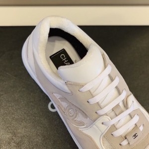 Chanel Nylon Trainer Sneakers Lambskin & Suede Leather Spring/Summer 2020 Collection - Image 6