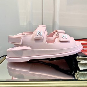 Chanel PVC Velcro Dad Sandals Spring/Summer 2020 Collection - Image 3