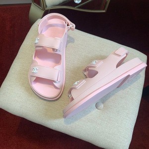 Chanel PVC Velcro Dad Sandals Spring/Summer 2020 Collection - Image 7