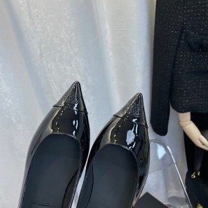 Chanel Pointed Toe Loafer Patent Leather Spring/Summer 2022 Collection - Image 3