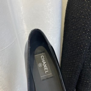 Chanel Pointed Toe Loafer Patent Leather Spring/Summer 2022 Collection - Image 7
