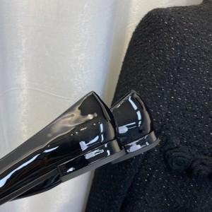 Chanel Pointed Toe Loafer Patent Leather Spring/Summer 2022 Collection - Image 8