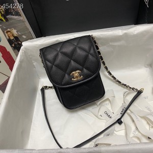 Chanel Round Flap Bag 18cm Grained Leather Spring/Summer 2021 Collection - Image 4