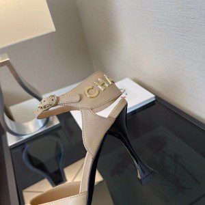 Chanel Strappy Pumps Calfskin Leather Fall/Winter 2021 Collection - Image 4