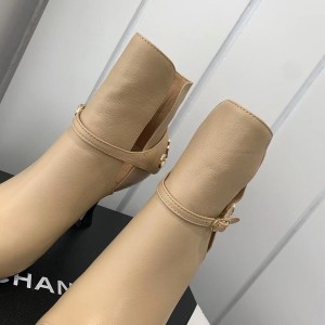Chanel Strappy Pumps Calfskin Leather Fall/Winter 2021 Collection - Image 6