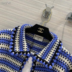 Chanel Stripe Women's Long Sleeved Cardigan Fall/Winter 2020 Collection - Image 3