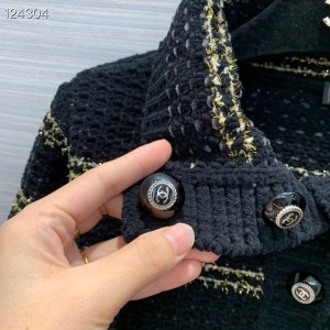 Chanel Stripe Women's Long Sleeved Sweater Fall/Winter 2020 Collection - Image 4