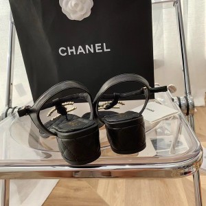 Chanel Thong Sandals Lambskin Leather Spring/Summer 2021 Collection - Image 6