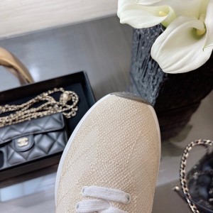 Chanel Trainer Sneakers Mesh/Lambskin Leather Spring/Sumer 2021 Collection - Image 8