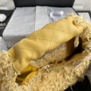 Chanel Tweed Calfskin Hobo Bag 40cm Gold Hardware Cruise 2021 Seasonal Collection - Image 5