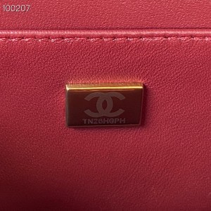 Chanel Vanity Case Bag 15cm AS3344 Calfskin Leather Fall/Winter 2022 Collection - Image 9