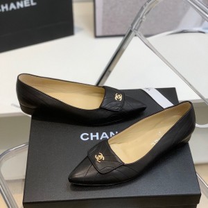 Chanel Vintage Flats Lambskin Leather Spring/Summer 2022 Collection - Image 5