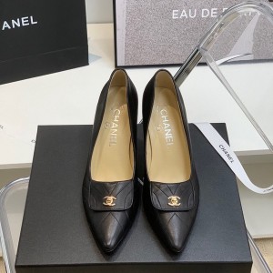 Chanel Vintage Pumps Lambskin Leather Spring/Summer 2022 Collection - Image 3