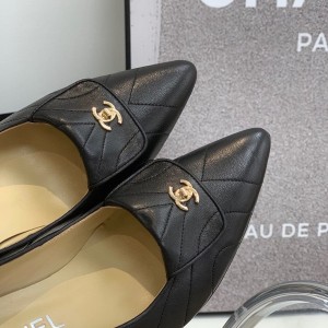 Chanel Vintage Pumps Lambskin Leather Spring/Summer 2022 Collection - Image 4