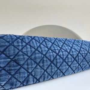 Chanel Vintage XXL Flap Bag 46cm Denim Canvas Gold Hardware Spring/Summer 2022 Collection - Image 4