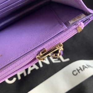 Chanel WOC Bag 20cm Caviar Leather Gold Hardware Spring/Summer 2020 Collection - Image 7
