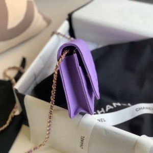 Chanel WOC Bag 20cm Caviar Leather Gold Hardware Spring/Summer 2020 Collection - Image 9
