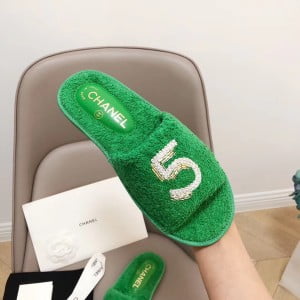 Chanel x Pharrell Capsule Collection Terry Slippers Spring/Summer 2019 Collection - Image 6
