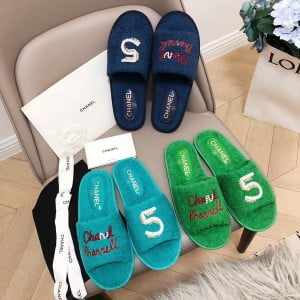 Chanel x Pharrell Capsule Collection Terry Slippers Spring/Summer 2019 Collection - Image 9
