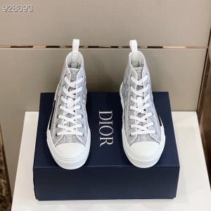 Christian Dior B23 Oblique High-Top Sneakers Spring/Summer 2022 Collection - Image 3