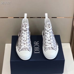 Christian Dior B23 Oblique High-Top Sneakers Spring/Summer 2022 Collection - Image 3