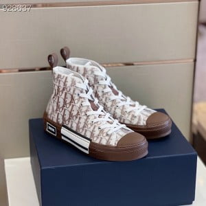 Christian Dior B23 Oblique High-Top Sneakers Spring/Summer 2022 Collection - Image 3