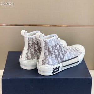 Christian Dior B23 Oblique High-Top Sneakers Spring/Summer 2022 Collection - Image 4
