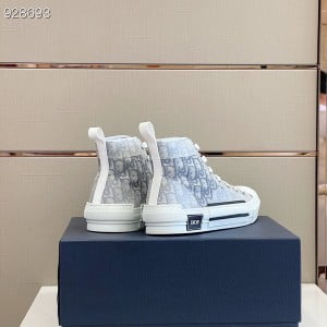 Christian Dior B23 Oblique High-Top Sneakers Spring/Summer 2022 Collection - Image 5