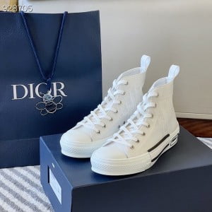 Christian Dior B23 Oblique High-Top Sneakers Spring/Summer 2022 Collection - Image 5