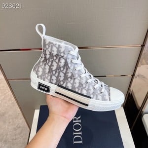 Christian Dior B23 Oblique High-Top Sneakers Spring/Summer 2022 Collection - Image 5