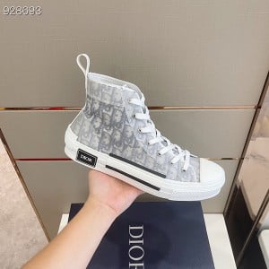 Christian Dior B23 Oblique High-Top Sneakers Spring/Summer 2022 Collection - Image 6