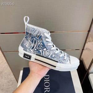 Christian Dior B23 Oblique High-Top Sneakers Spring/Summer 2022 Collection - Image 6