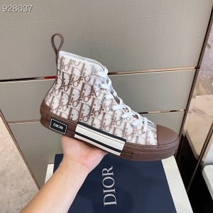 Christian Dior B23 Oblique High-Top Sneakers Spring/Summer 2022 Collection - Image 6