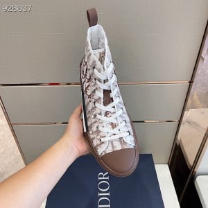 Christian Dior B23 Oblique High-Top Sneakers Spring/Summer 2022 Collection - Image 7