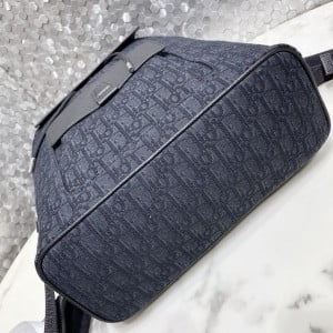 Christian Dior Backpack 38cm 9810-1 Canvas/Calfskin Leather Spring/Summer 2022 Collection - Image 3