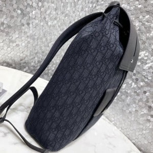 Christian Dior Backpack 38cm 9810-1 Canvas/Calfskin Leather Spring/Summer 2022 Collection - Image 6