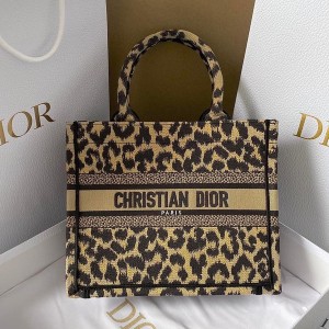 Christian Dior Book Tote Bag 25cm 1265 Mizza Embroidery Canvas Fall/Winter 2022 Collection - Image 3